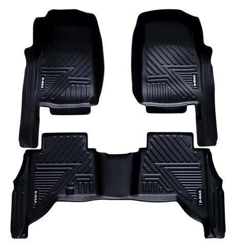 Isuzu DMAX 2013-2020, Alfombra de Bandeja KQ, 2 filas, Rogatech