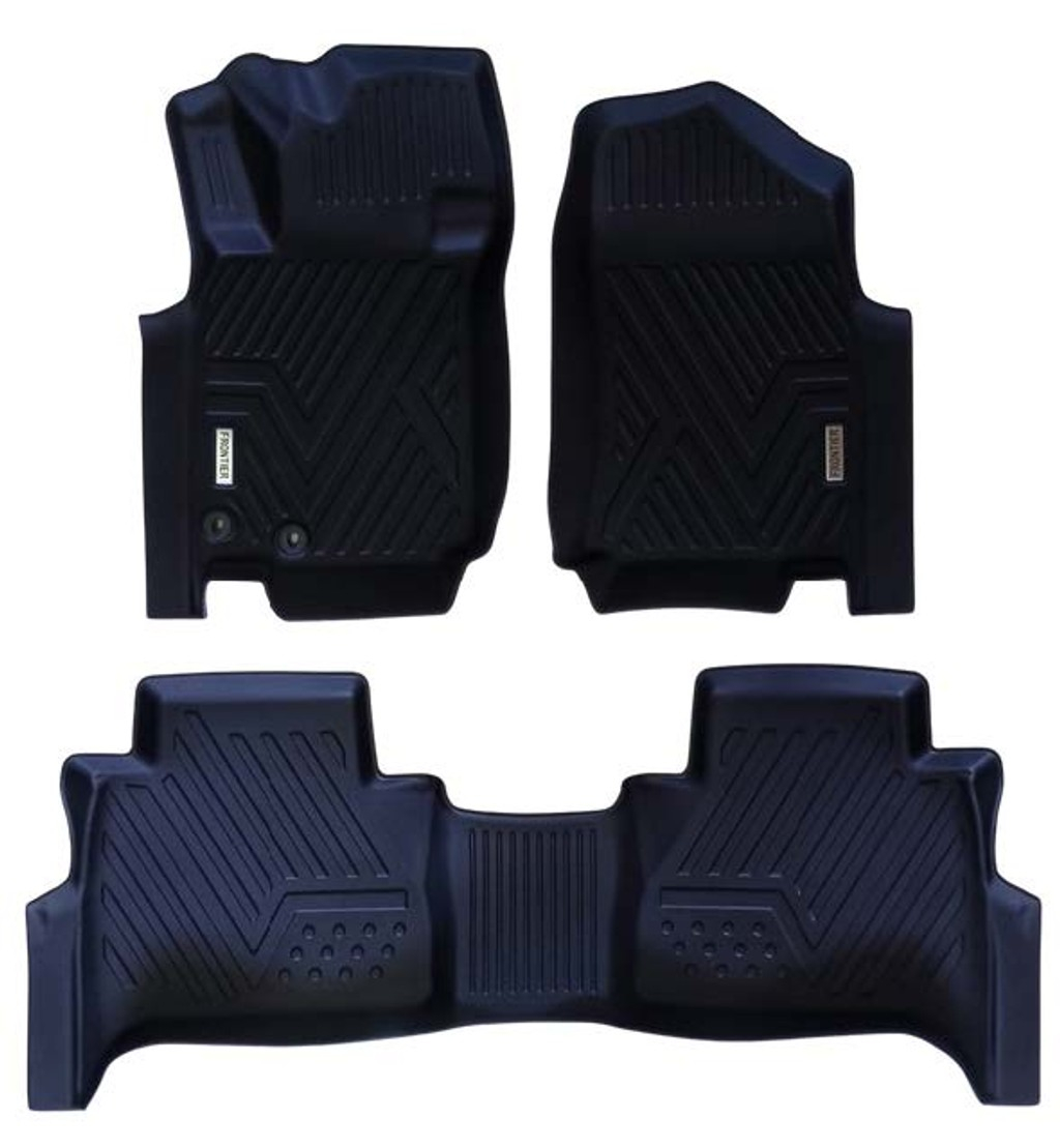 Nissan Frontier / NP300 2016-2026, Alfombra de Bandeja SJ, 2 filas,  Rogatech.