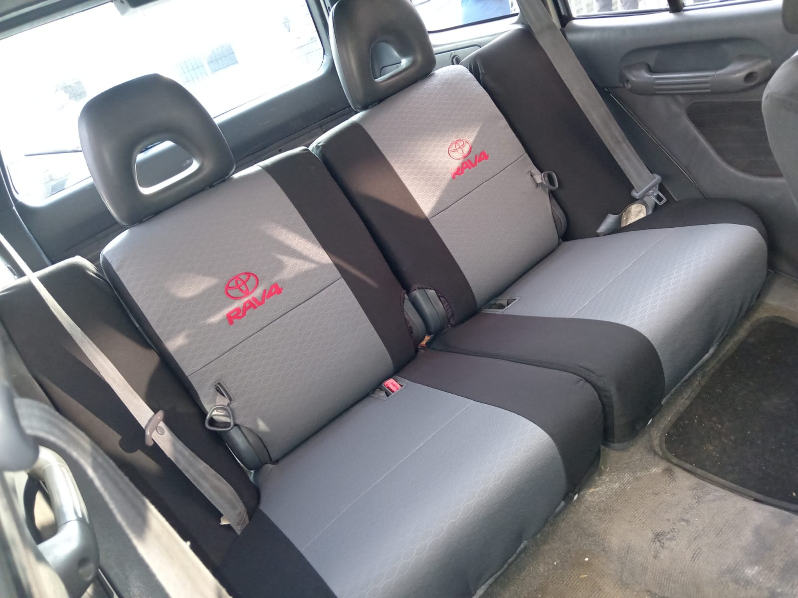Cobertores de Asiento a la Medida Tela automotriz + tela automotriz espumada, 5 pasajeros