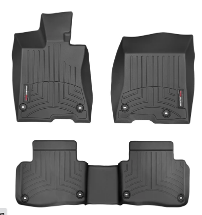 Acura RLX 2014-2022, Alfombras de bandeja, 2 filas, WeatherTech.