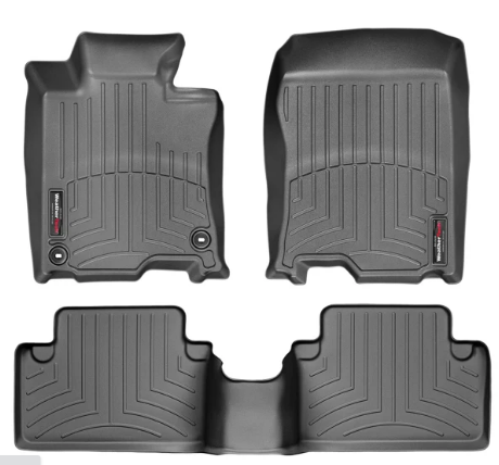 Acura TSX 2009-2014, Alfombras de Bandeja, 2 filas, WeatherTech.
