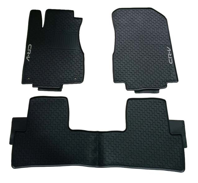 Honda CR-V 2012-2016, Alfombras de Hule AZ, 2 filas, Rogatech
