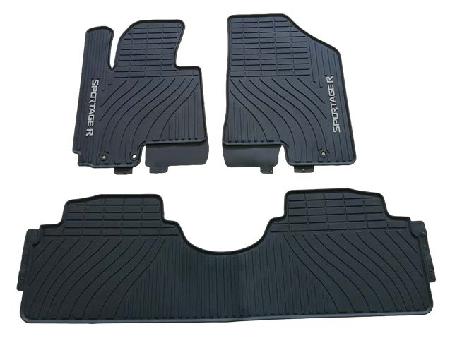 Kia Sportage 2010-2015, Alfombras de Hule AZ, 2 filas, Rogatech