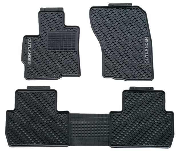 Mitsubishi Outlander 2013-2020, Alfombra de Hule AZ, 2 filas, Rogatech