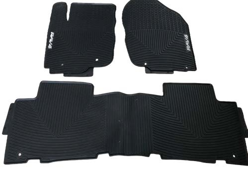 Toyota RAV4 2006-2013, Alfombra de hule AZ, 2 filas, Rogatech