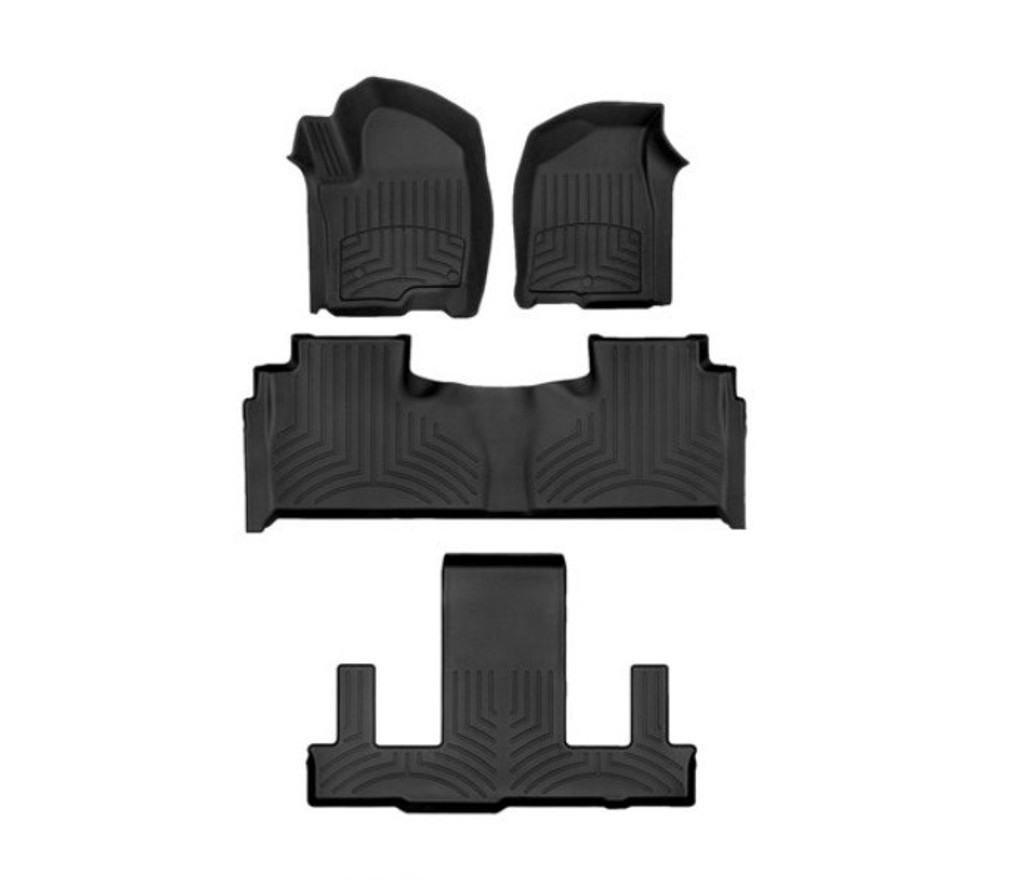Chevrolet Tahoe 2025, Alfombras de Bandeja HP, 3 filas, WeatherTech.