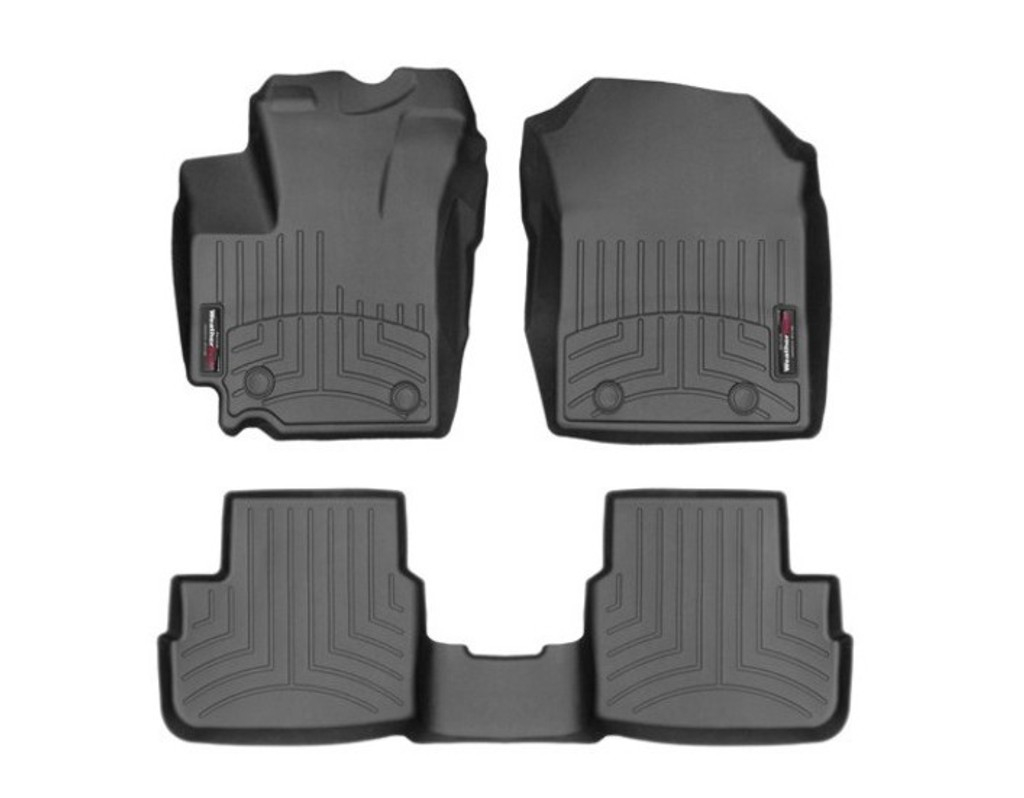 Suzuki Dzire 2010-2018, Alfombras de Bandeja, 2 filas, WeatherTech.