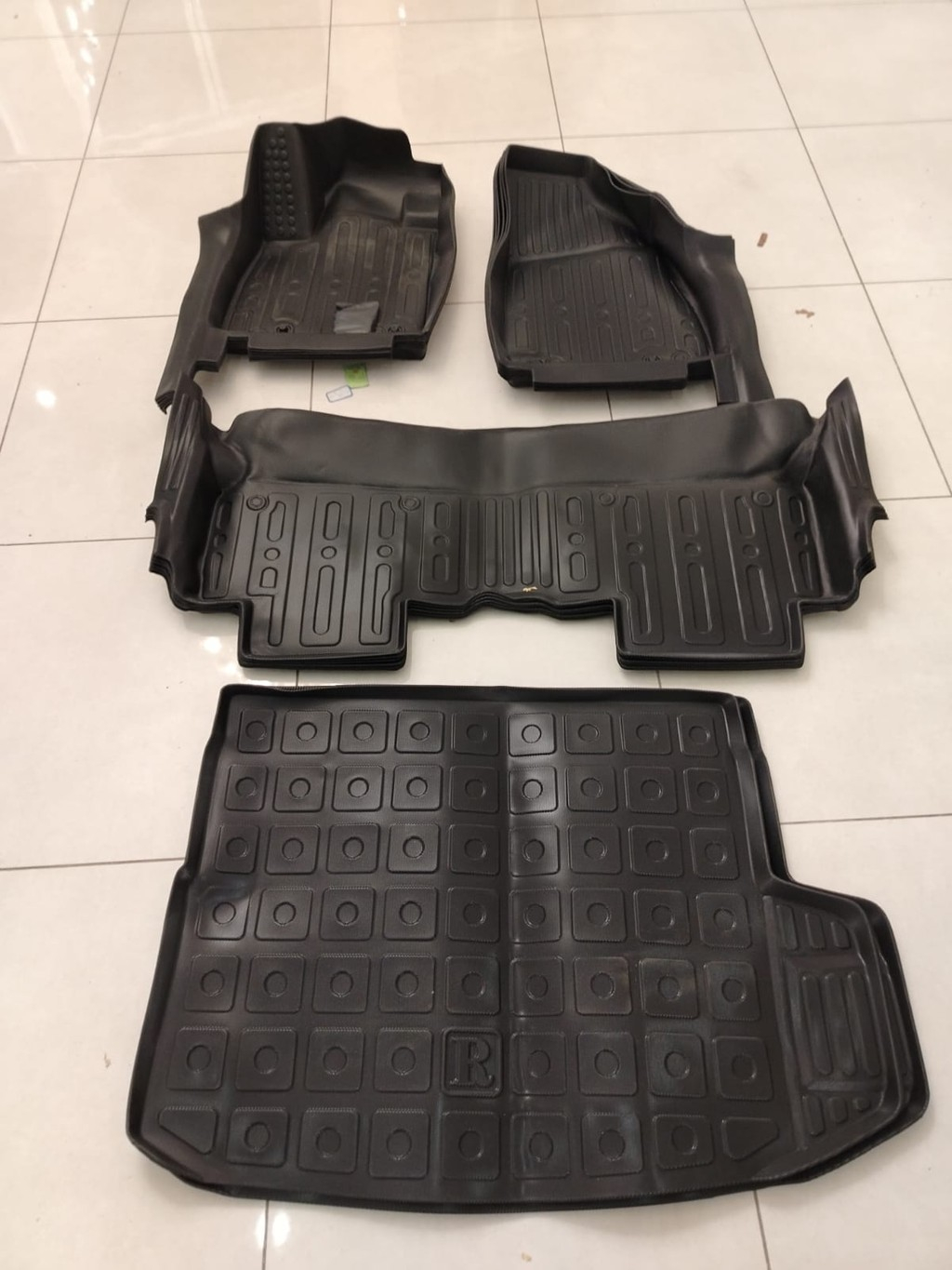 MG Marvel R 2021-2025, Alfombras de Bandeja, 2 filas y cajuela, EVShoppers