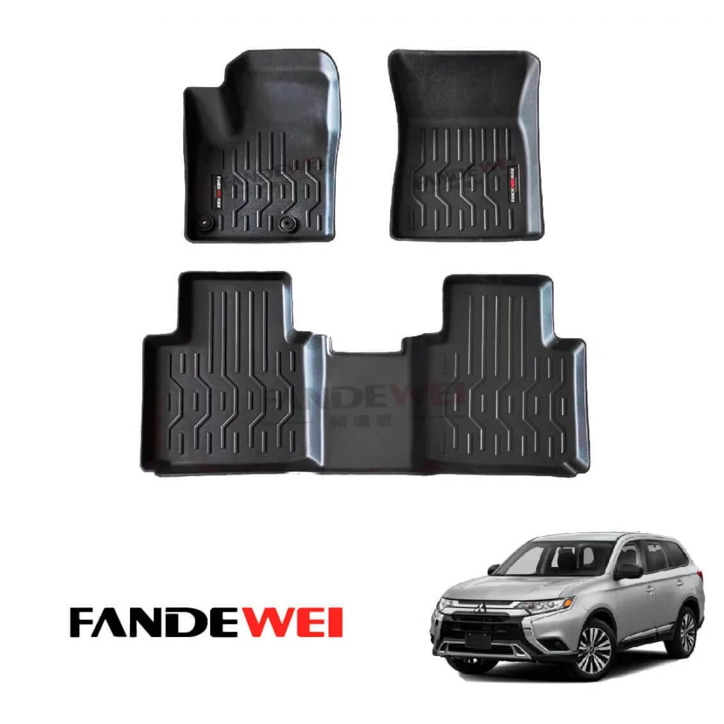 Mitsubishi Outlander 2013-2020, Alfombra de Bandeja, 2 filas, Fandewei