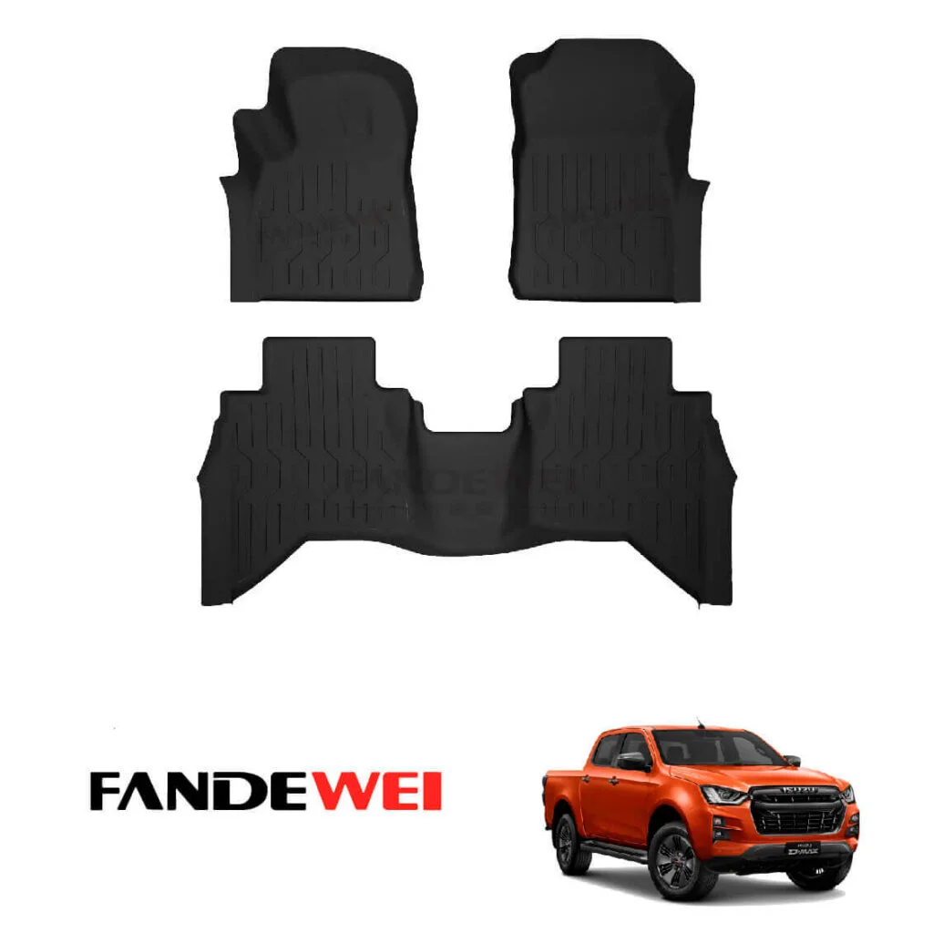 Isuzu D-MAX 2021-2026, Alfombra de Bandeja 2 Filas, Fandewei