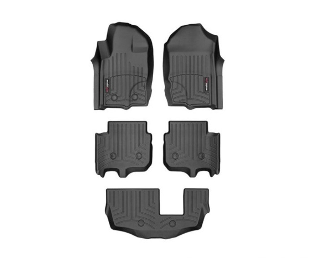 Ford Everest 2015-2025, Alfombras de Bandeja, 3 filas, WeatherTech