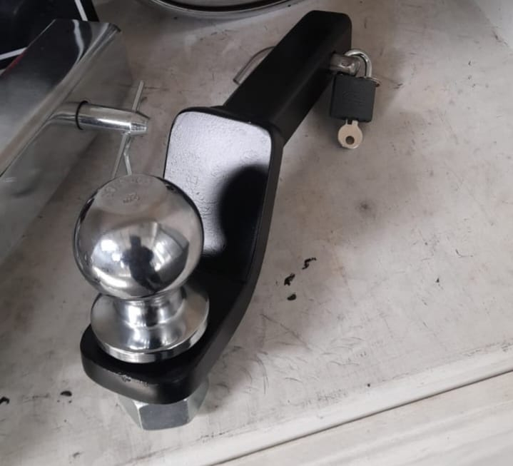 Hitch para pegadero de 1 1/4 pulgadas.