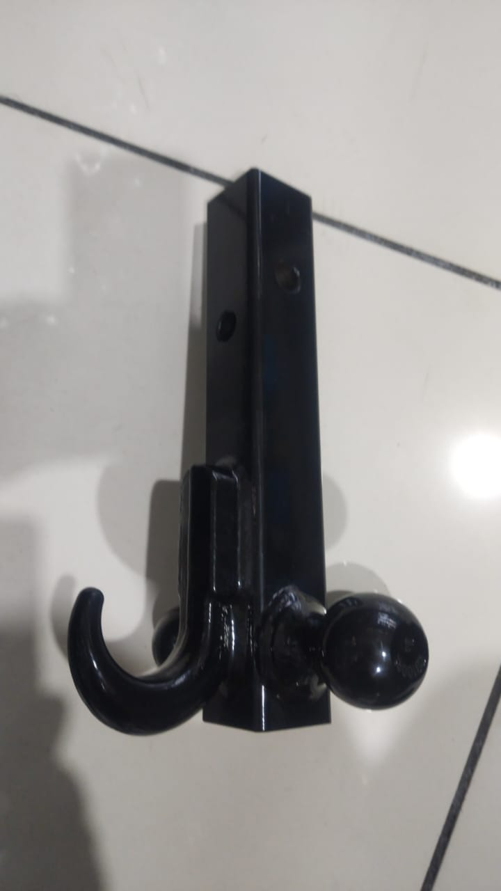 Hitch para pegadero con gancho, 3 en 1.