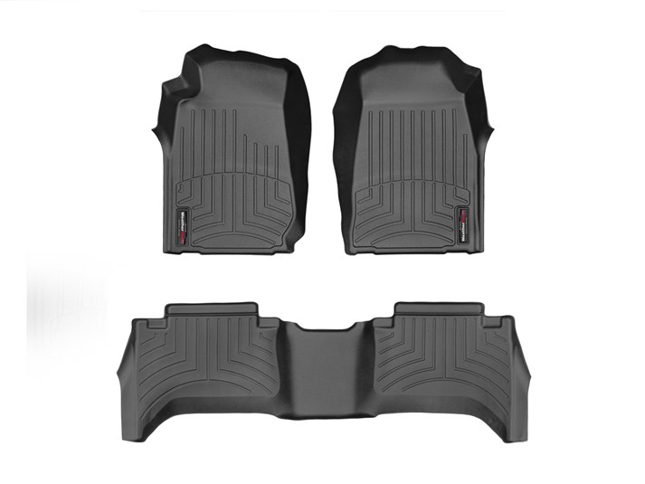 Isuzu DMAX Extracab 2013-2021, Alfombras de Bandeja FloorLiner, 2 filas, WeatherTech