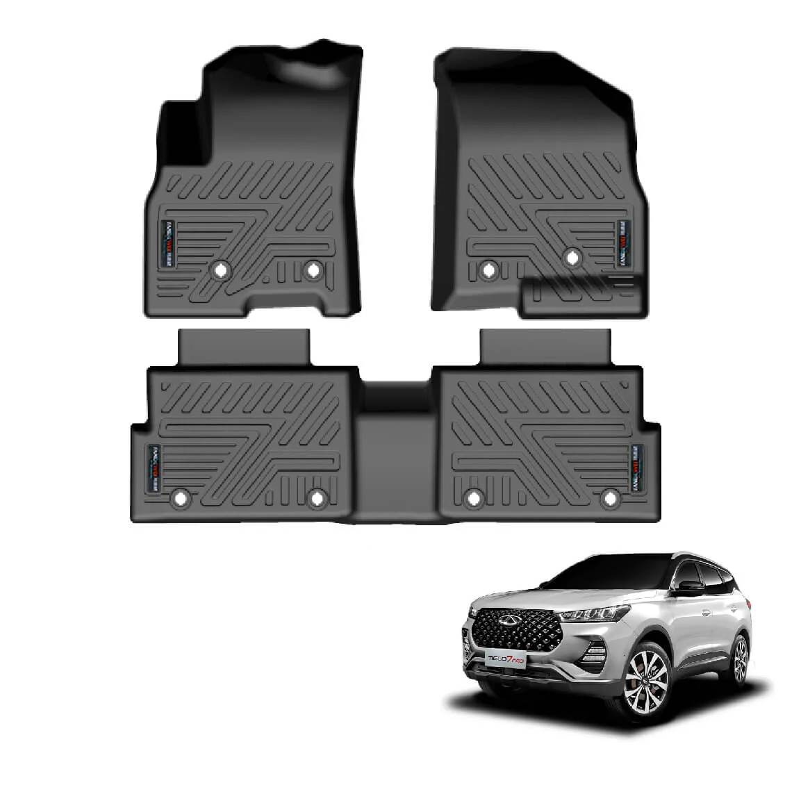 Cherry Tiggo 7 Pro 2020+  Alfombras de Bandeja Fandewei