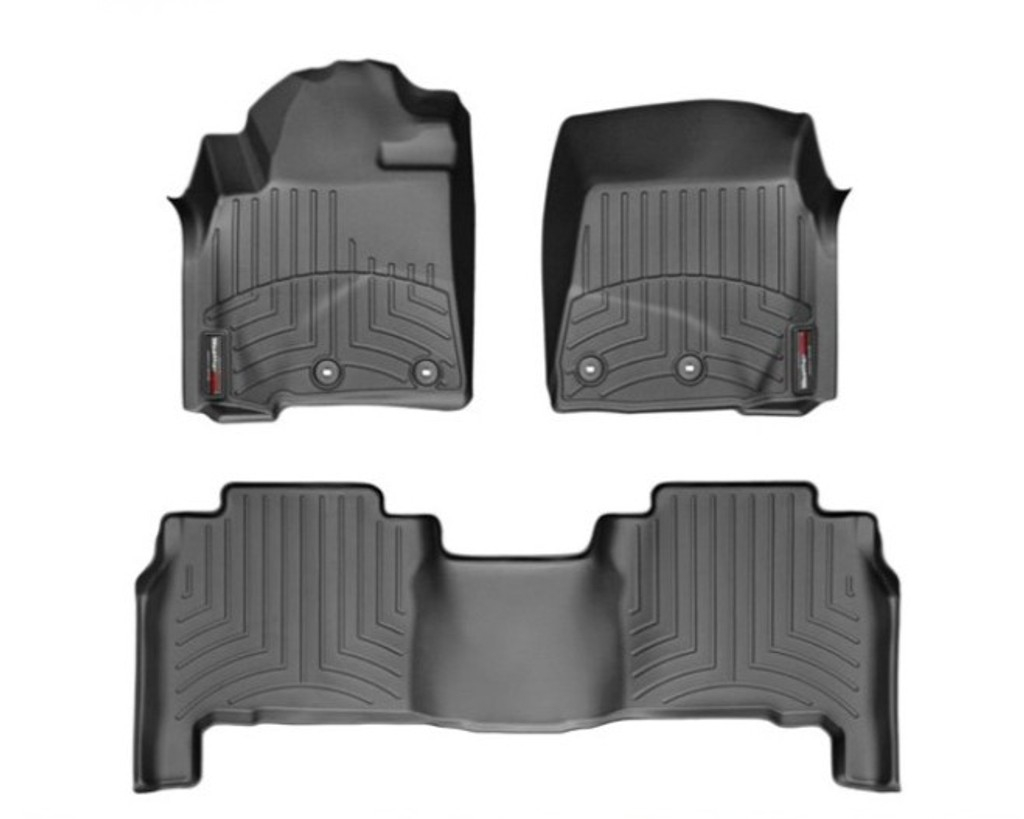 Toyota Land Cruiser VX 2013-2021, Alfombras de Bandeja Floorliner, 2 filas, WeatherTech