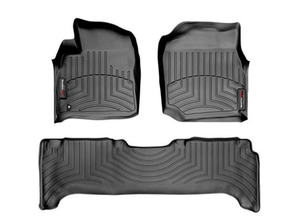 Toyota Land Cruiser Serie 100, 1998-2007, Alfombras de Bandeja Floorliner, 2 filas, WeatherTech.