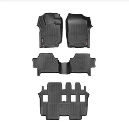 Mitsubishi Montero Sport 2009-2015, Alfombras de Bandeja, 3 filas, WeatherTech