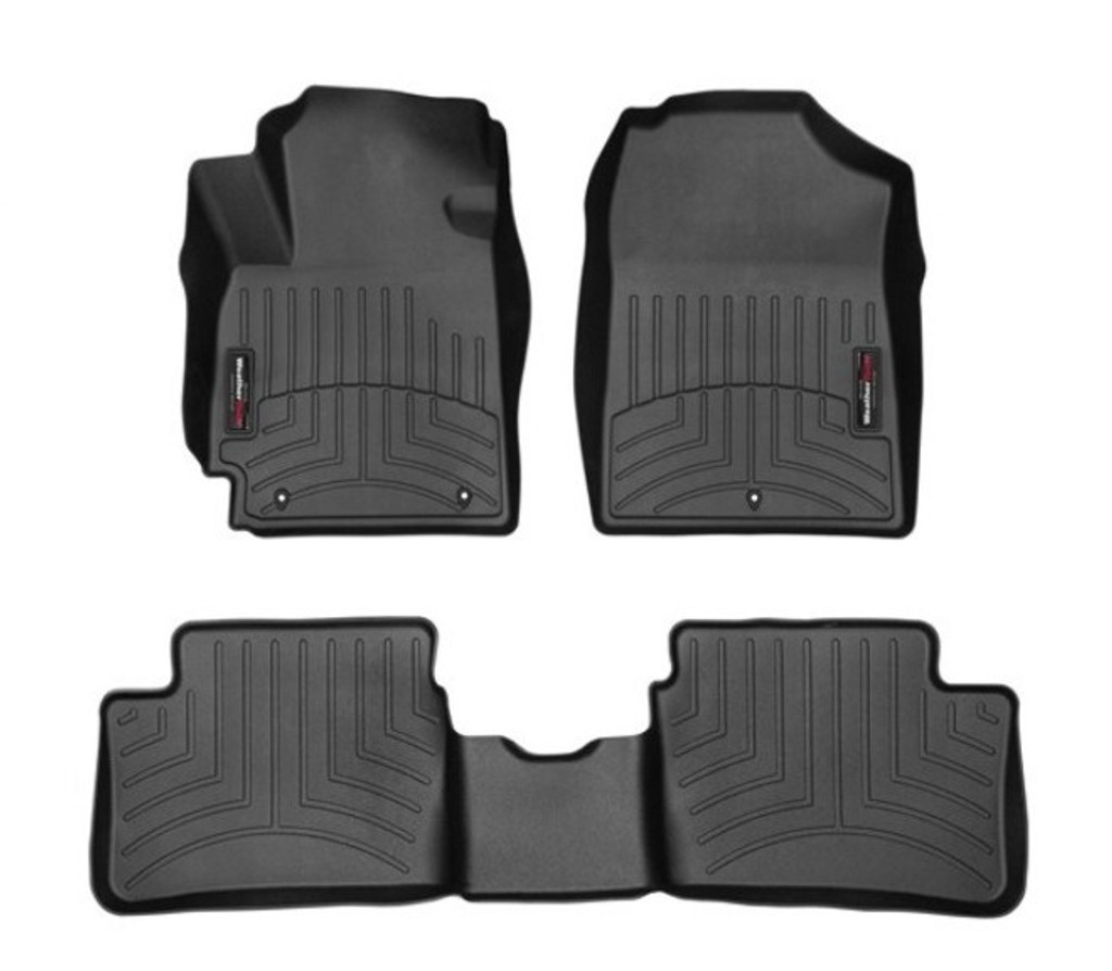 Kia Picanto / Morning 2012-2017, Alfombras de Bandeja, 2 filas, WeatherTech