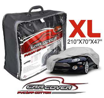 Cobertor para Carro de PVC, Color gris, Talla XL (210" x 70" x 47")