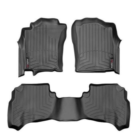 Toyota Prado 2003-2009, 2 Puertas, Alfombra de Bandeja 2 Filas, WeatherTech