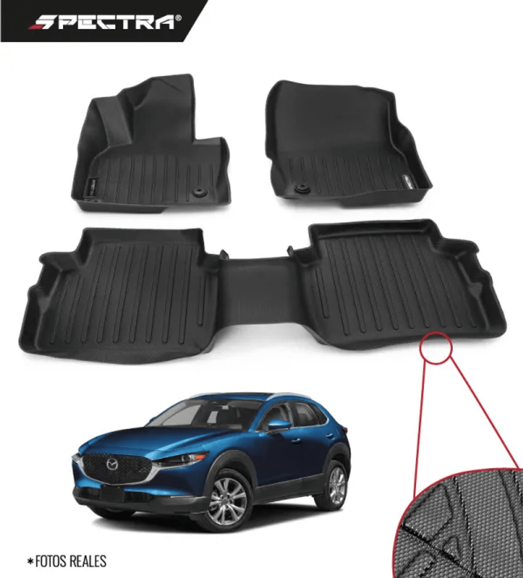 Mazda CX-5 2022-2025, Alfombra de Bandeja Corrugada, 2 filas, Spectra.