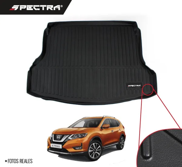 Nissan X-Trail 2014-2017, Alfombra de Bandeja Lisa, Cajuela, Spectra.