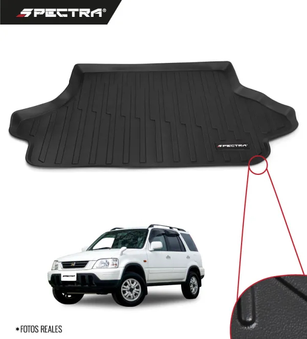 Honda CR-V 1997-2001 Automático, Alfombra de Bandeja Lisa, Cajuela, Spectra.