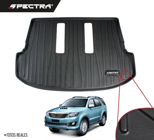 Toyota Fortuner 2008-2015, Alfombra de bandeja para Cajuela, Lisa, Spectra.
