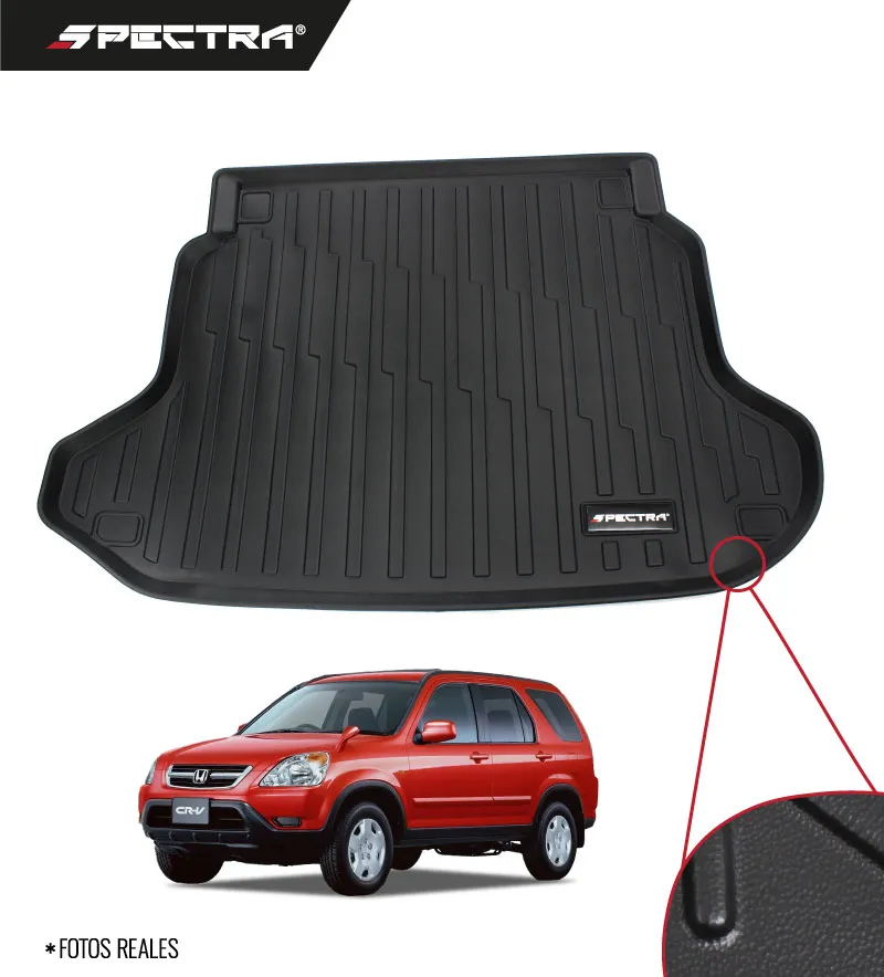 Honda CR-V 2002-2006, Alfombra de Bandeja Lisa, Cajuela, Spectra.