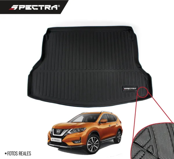 Nissan X-Trail 2014-2017, Alfombra de Bandeja Antideslizante, Cajuela, Spectra