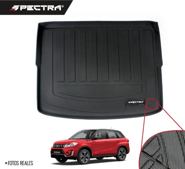 Suzuki Vitara 2016-2024, Alfombra de Cajuela, Antideslizante, Spectra