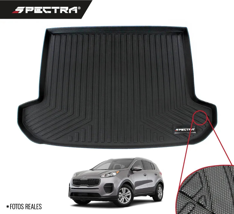 Kia Sportage 2017-2021, Alfombra de Cajuela Corrugada Spectra