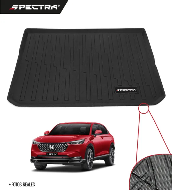 Honda HR-V 2022-2025, Alfombra de Bandeja Antideslizante, Cajuela, Spectra.