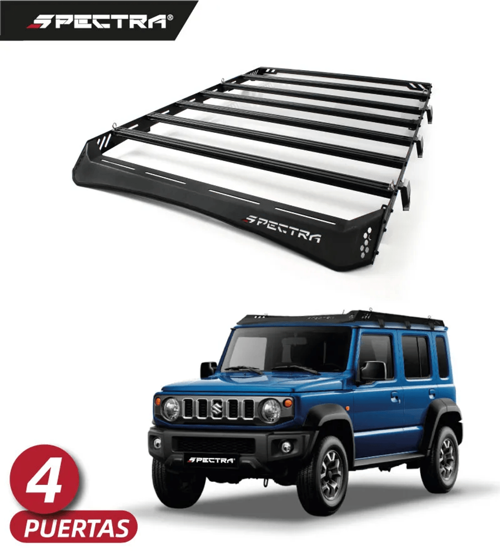 Plataforma de Acero para Suzuki Jimny 2024-2025, 5 Puertas, Spectra (No incluye instalación)