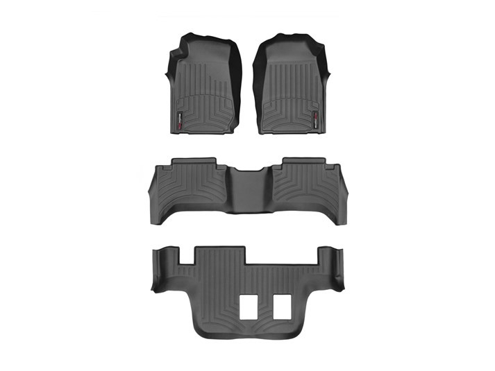 Chevrolet Trailblazer 2017-2025, Alfombras de Bandeja, 3 filas, WeatherTech.