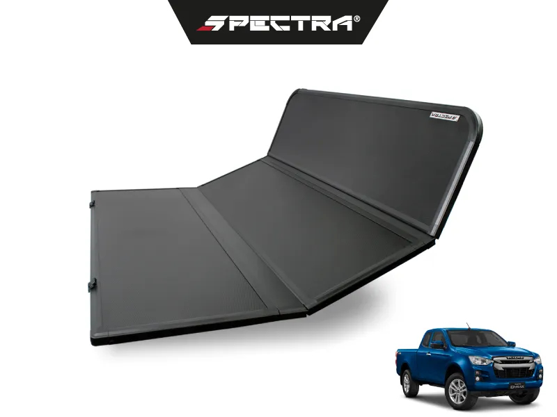Isuzu DMAX 2012-2023 Tapa Dura Trifold, Extra Cabina, Spectra (No incluye instalación)