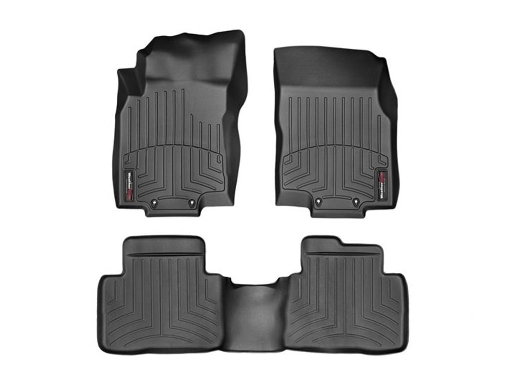Nissan X-Trail T30/T31 2002-2013, Alfombras de Bandeja, 2 filas, WeatherTech.