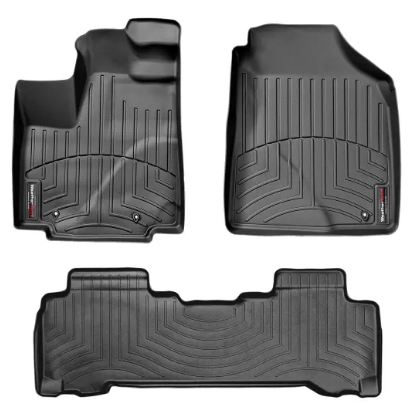 Acura MDX 2001-2004, Alfombras de bandeja, 2 filas, WeatherTech.