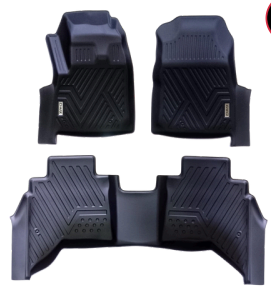 Isuzu D-MAX 2020-2026, Alfombras de Bandeja SJ, 2 filas, Rogatech.
