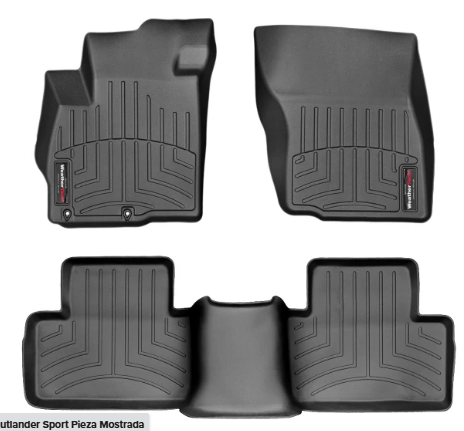 Mitsubishi Outlander Sport 2011-2024, Alfombras de bandeja, 2 filas, WeatherTech