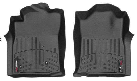 Nissan Frontier Cabina Sencilla 2005-2010, Alfombras de Bandeja, 1 fila, WeatherTech.