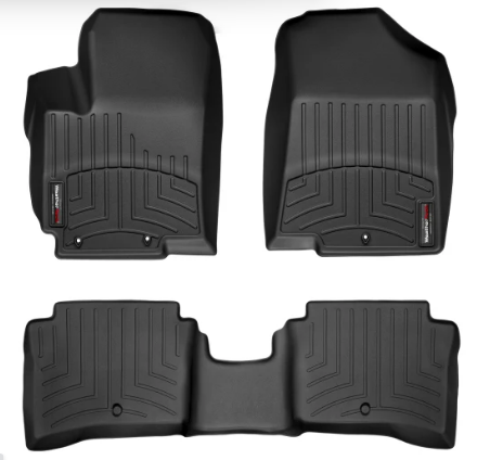 Kia Rio 2012-2017, Alfombras de Bandeja Floorliner, 2 filas, WeatherTech.