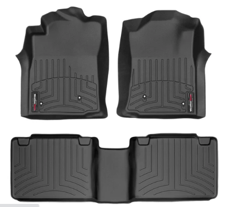 Nissan Frontier Extra Cabina 2005-2010, Alfombras de Bandeja, 2 filas, WeatherTech
