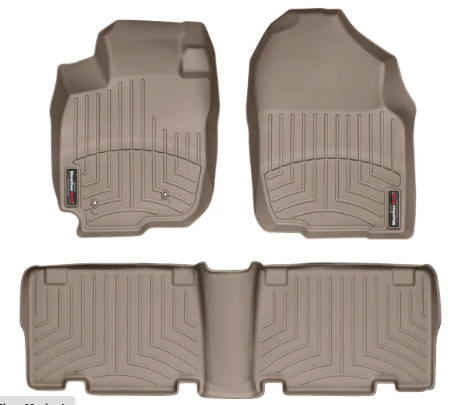 Toyota RAV4 2006-2012, Alfombras de Bandeja Floorliner, 2 filas, WeatherTech (Pedido especial)